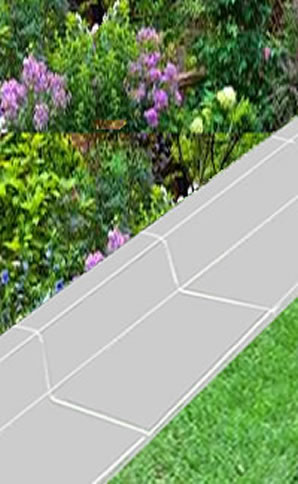 border paving slab