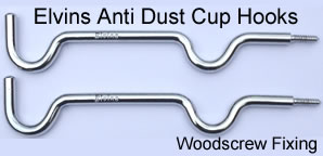 woodscrew cup hook
