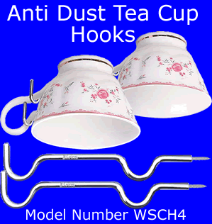 tea cup hooks