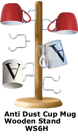 Wodden Mug Stand